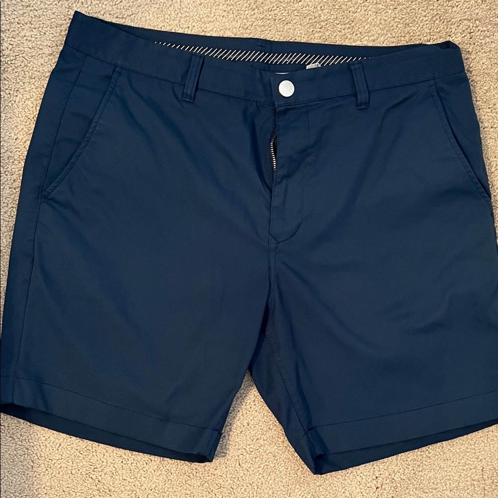 Bonobos Golf Classic Dark Blue Flat Front Shorts